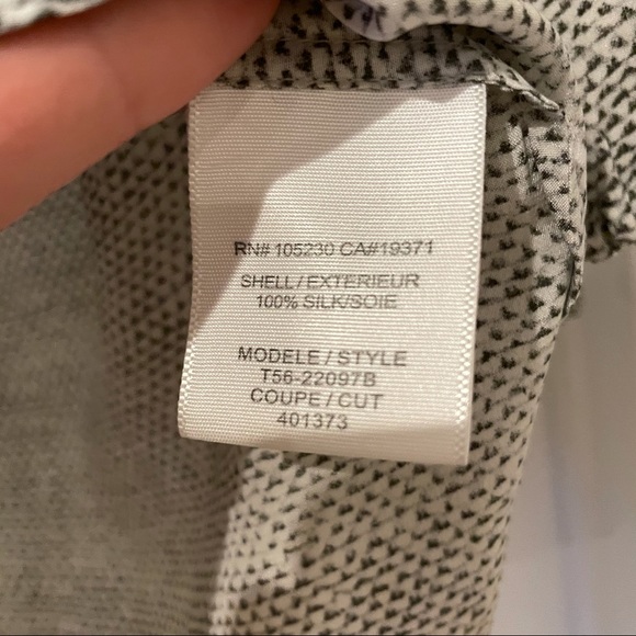 Joie Addie B Popover Silk Blouse in Python - Picture 9 of 9